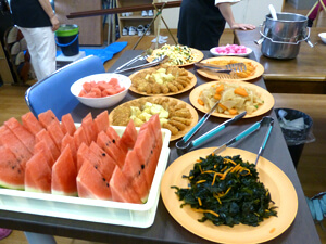 七夕の料理